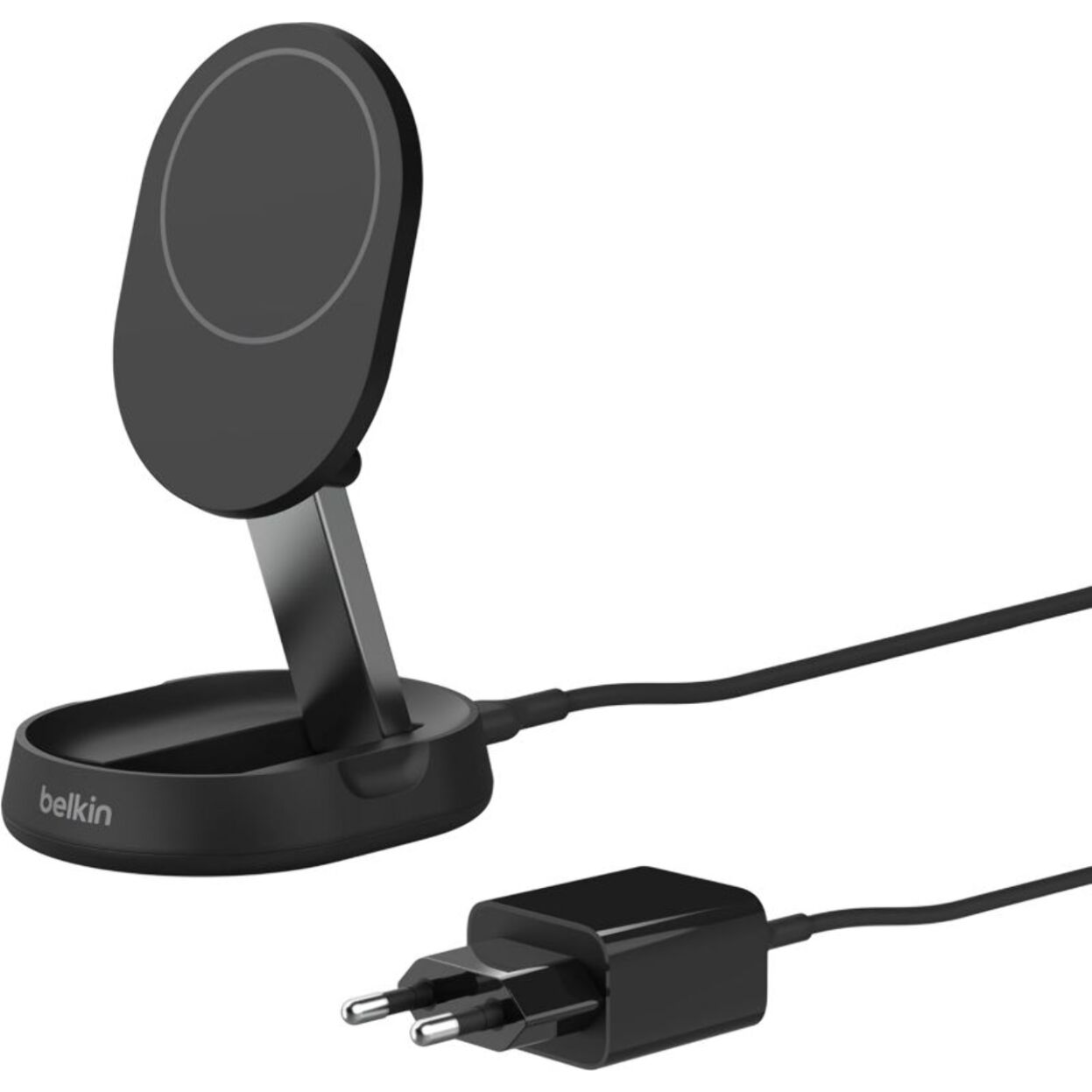 Chargeur induction BELKIN support recharge 15W 2 en 1 pliable