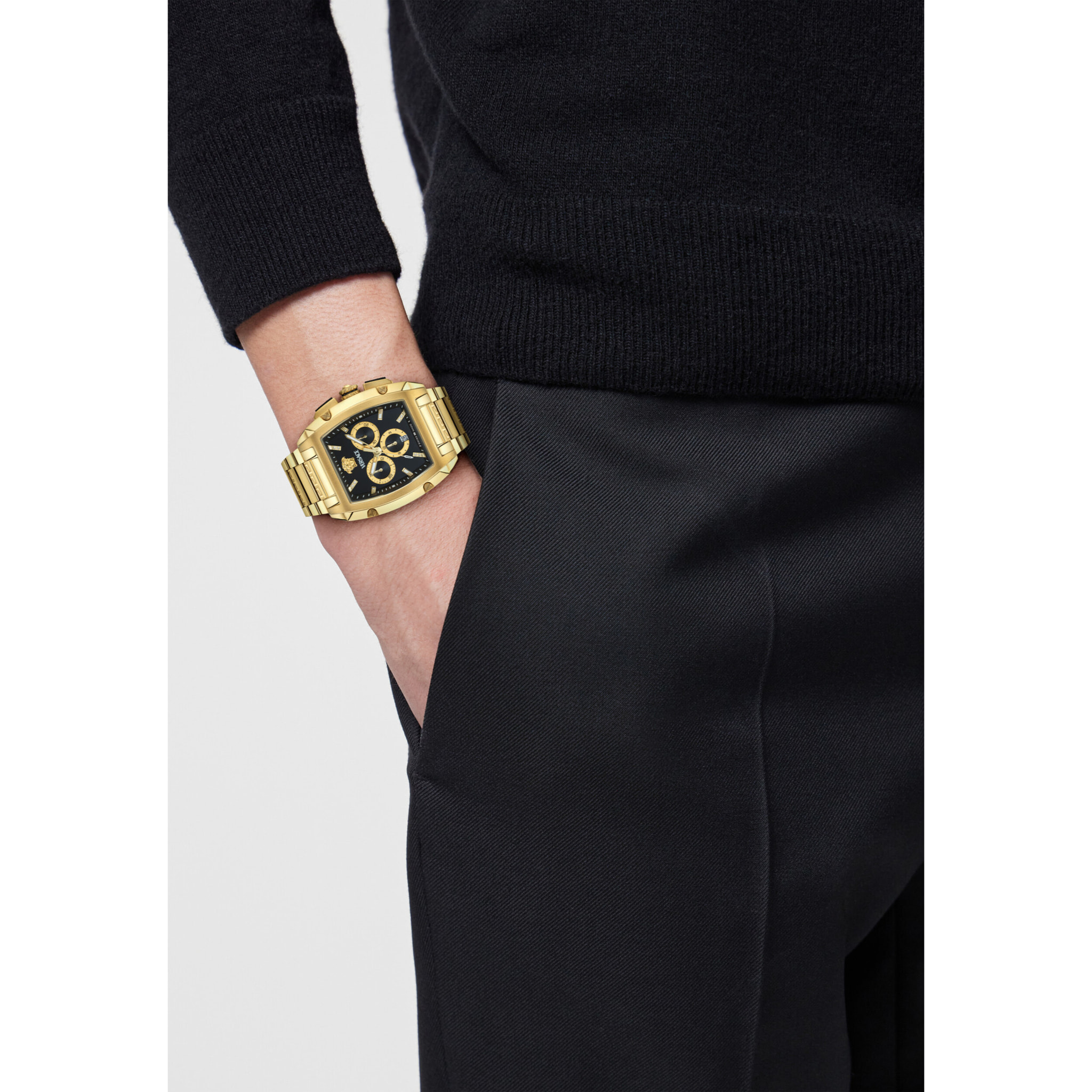 Versace Orologio Cronografo Al Quarzo Versace Dominus Diams