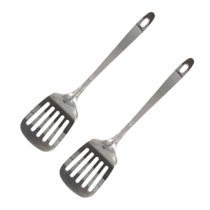 Ensemble de 2 Pelles inox ajourée Fackelmann Oxford