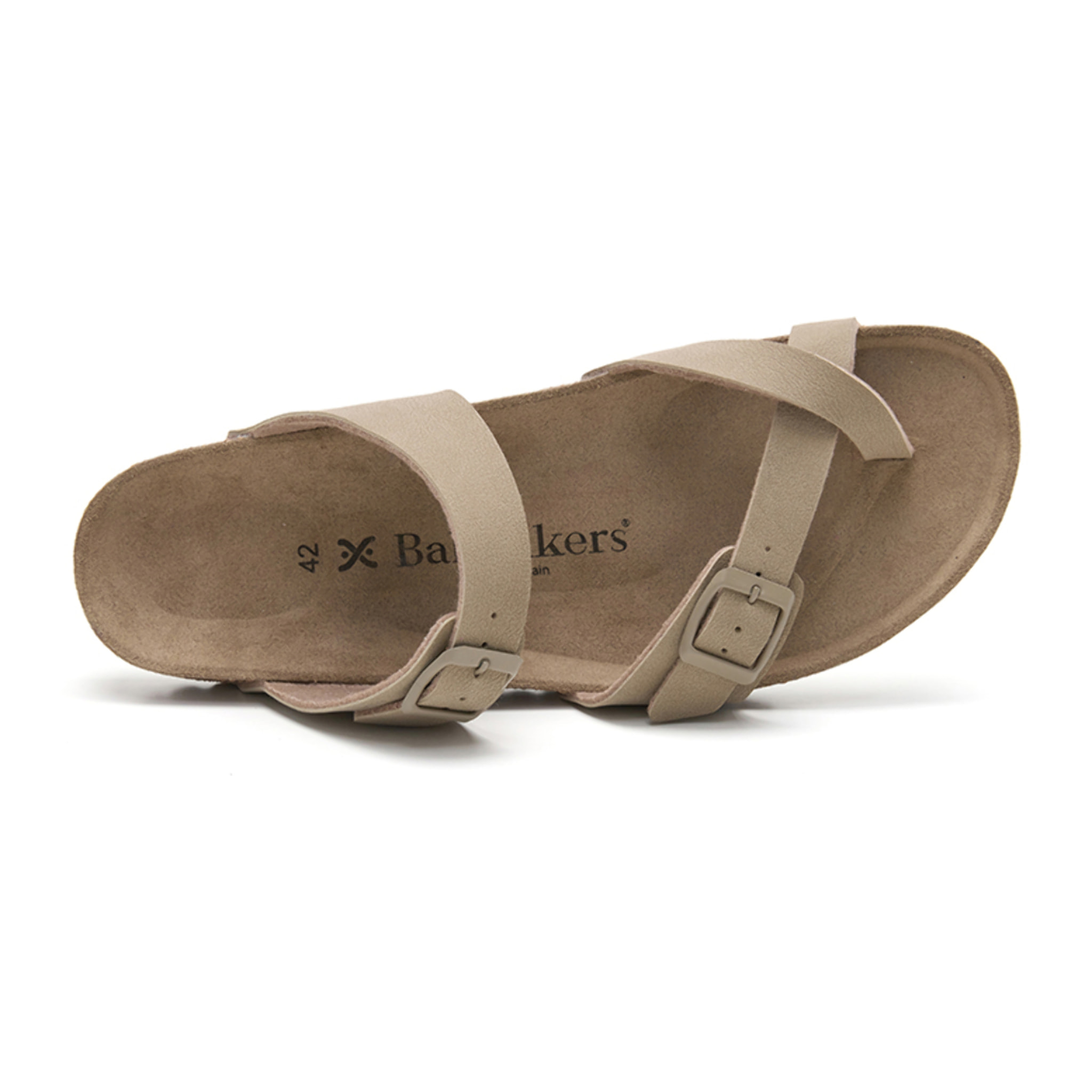 SANDALIA BABUNKERS MARRON