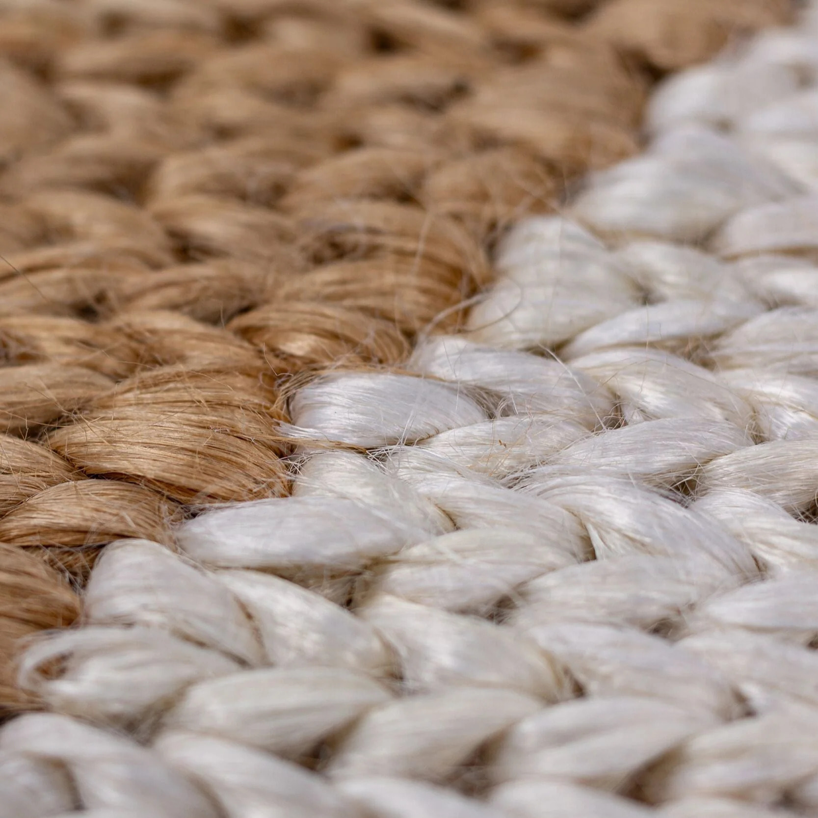 Tapis en jute de couloir  EFFIE