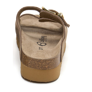 SANDALIA PLATAFORMA BILLOWY MARRON