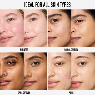 Original Liquid Mineral Concealer - Correcteur Anti-cernes Couvrance Moyenne et Modulable 6 ml