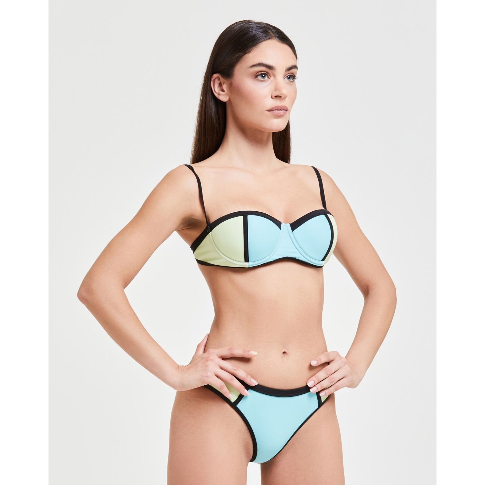 Pompea x Silvian Heach slip tinta unita