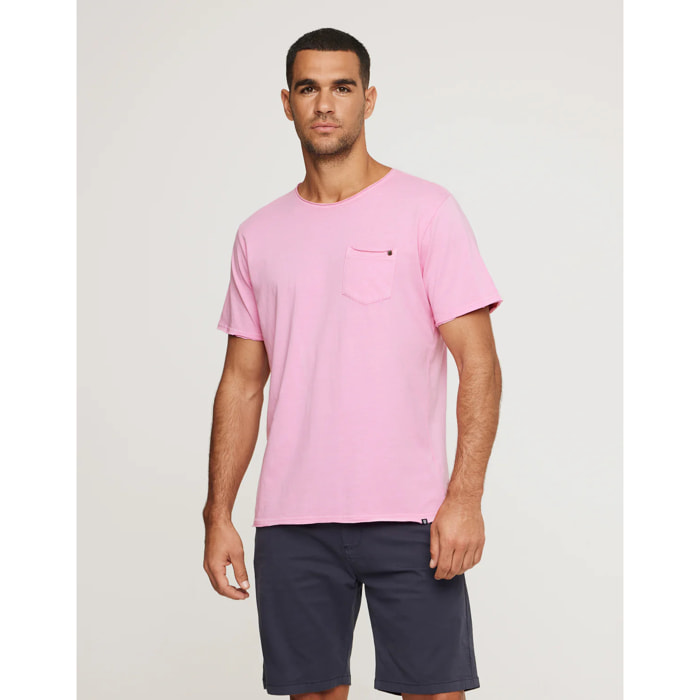 Camiseta Manga Corta Rosa - Astre
