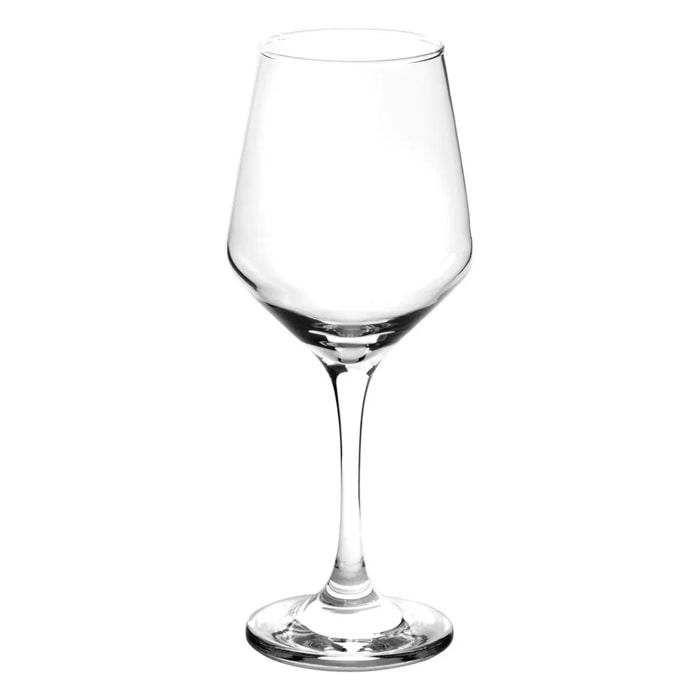 Lot de 6 Verres à vin transparent 35cl