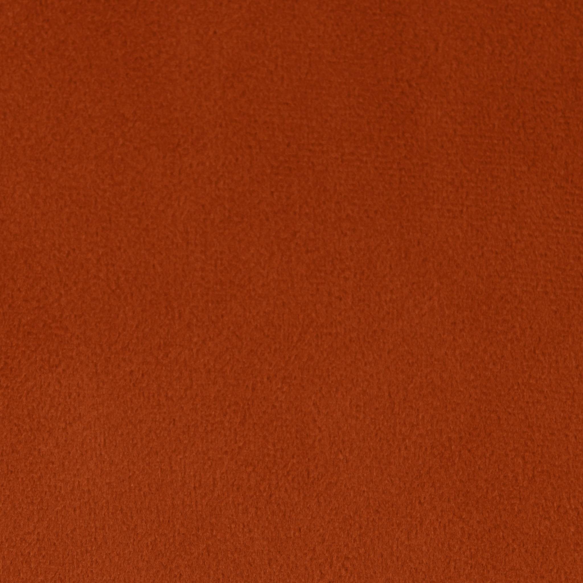 Fauteuil tripode en velours orange