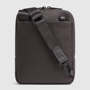 Piquadro Borsello porta iPad®mini in tessuto riciclato e pelle con protezione RFID