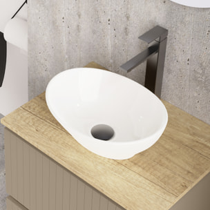 Conjunto de baño Hali Alday, 60 cm, Fango