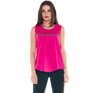 Camiseta de tirantes mujer energía