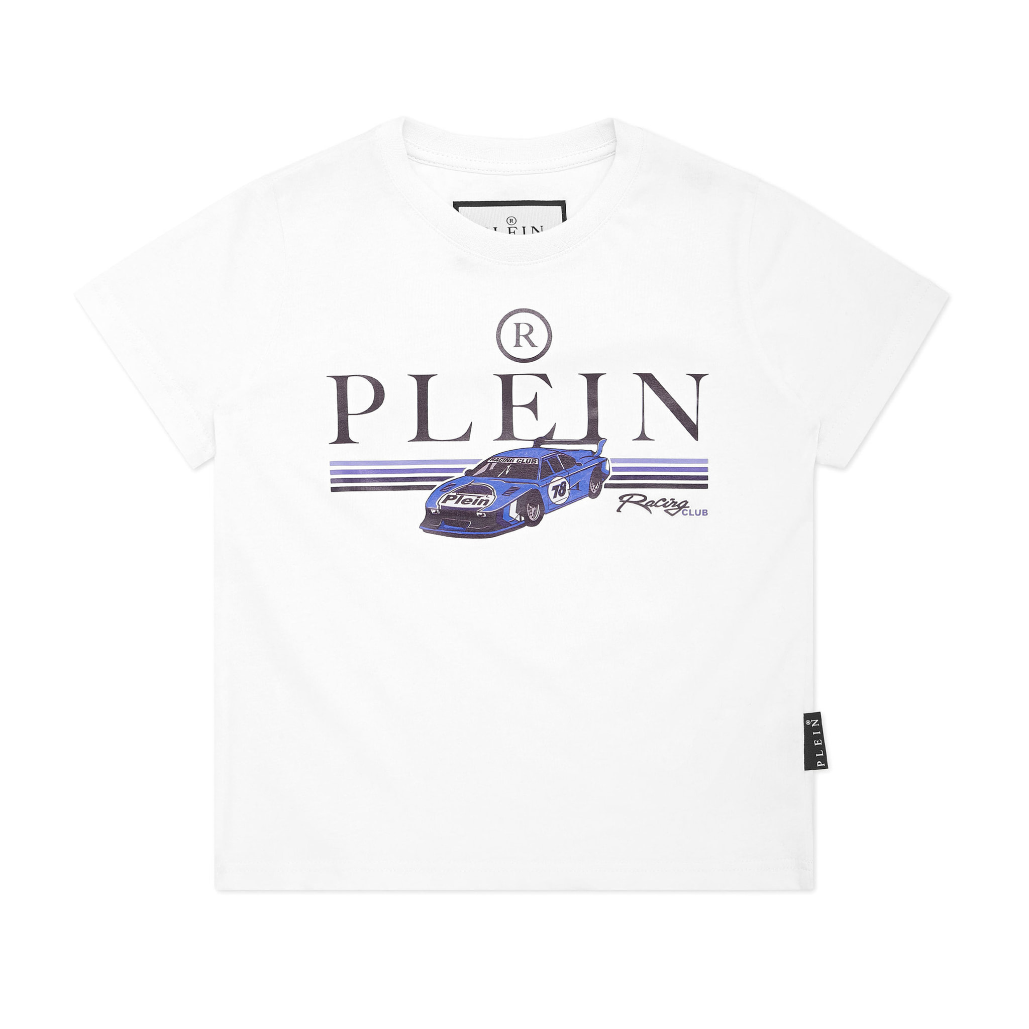 PHILIPP PLEIN T-Shirt Round Neck Ss RACING
