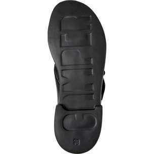 Sandalias - CAMPER Edy - Negro - Cuero liso