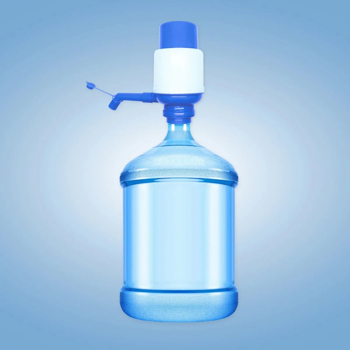Distributeur d'eau manuel pour bidons et bouteilles Fackelmann Tecno
