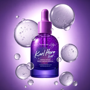 Kurl Hero Night - Sérum de Nuit Booster de Collagène et Densifiant 50ml