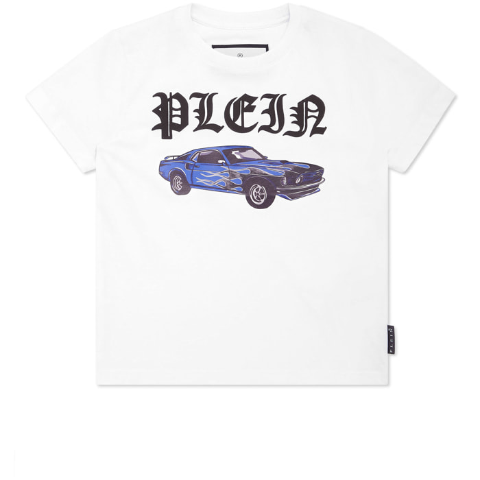 PHILIPP PLEIN T-Shirt Round Neck Ss RACING