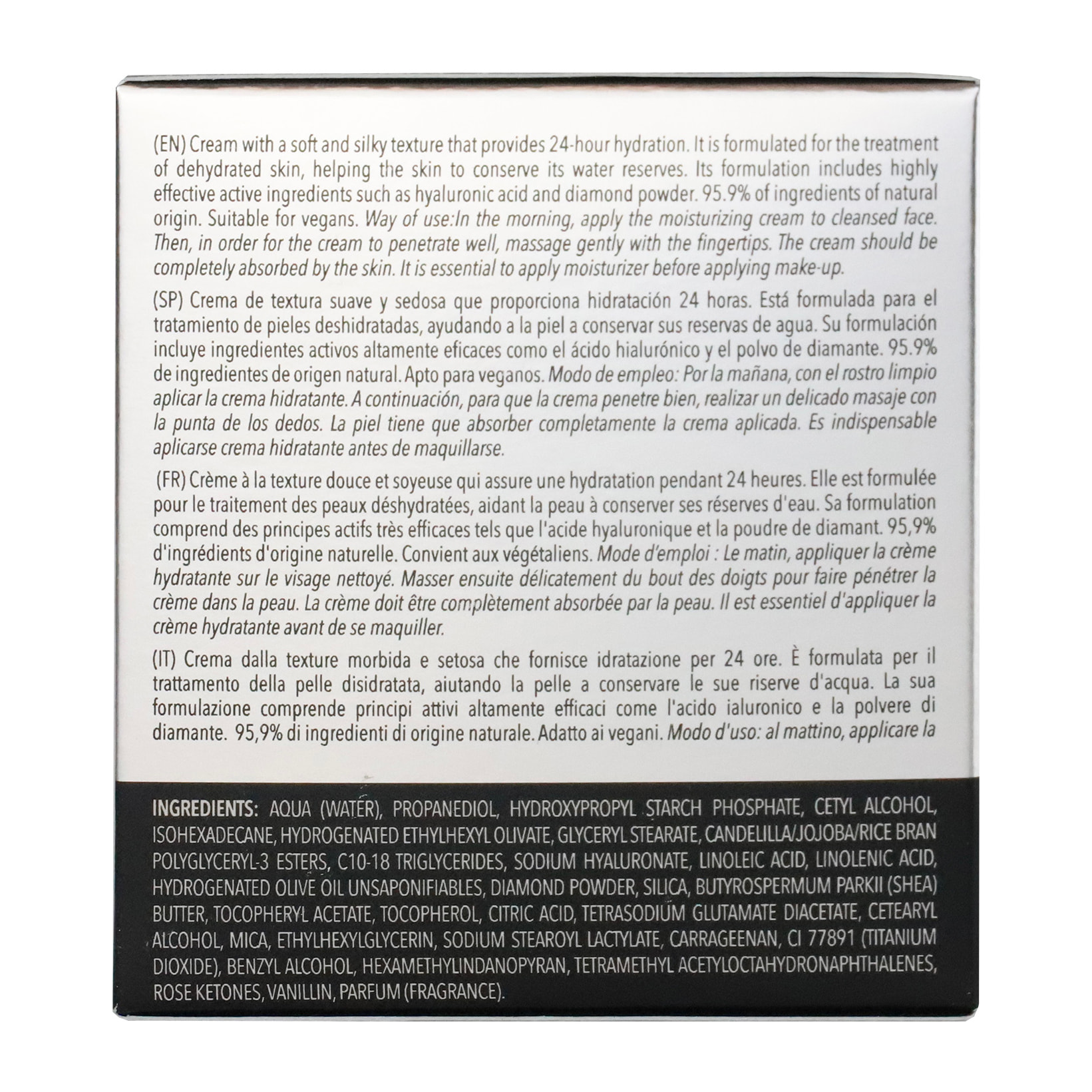 Crema giorno Diamond Skin Postquam 50 ml