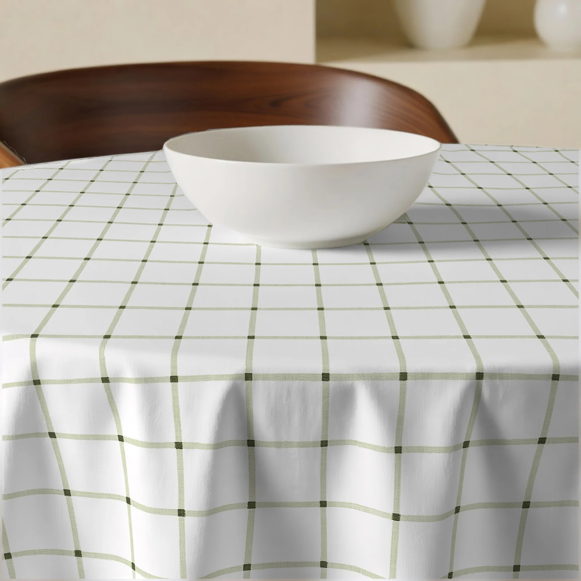 Nappe ronde anti-taches Concu