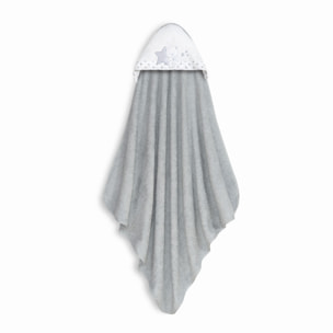 Capa Baño 1X1 Mod Osito Sentado Estrella+ Gorro Gris