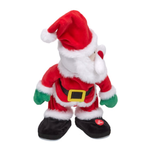 Peluche - JEUX 2 MOMES - Chanteur - Rouge et Blanc