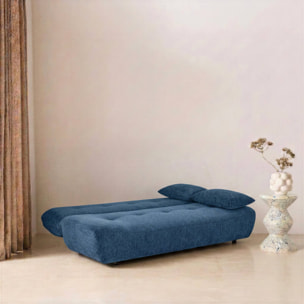 Banquette convertible tissu chenille 3 places KLIK