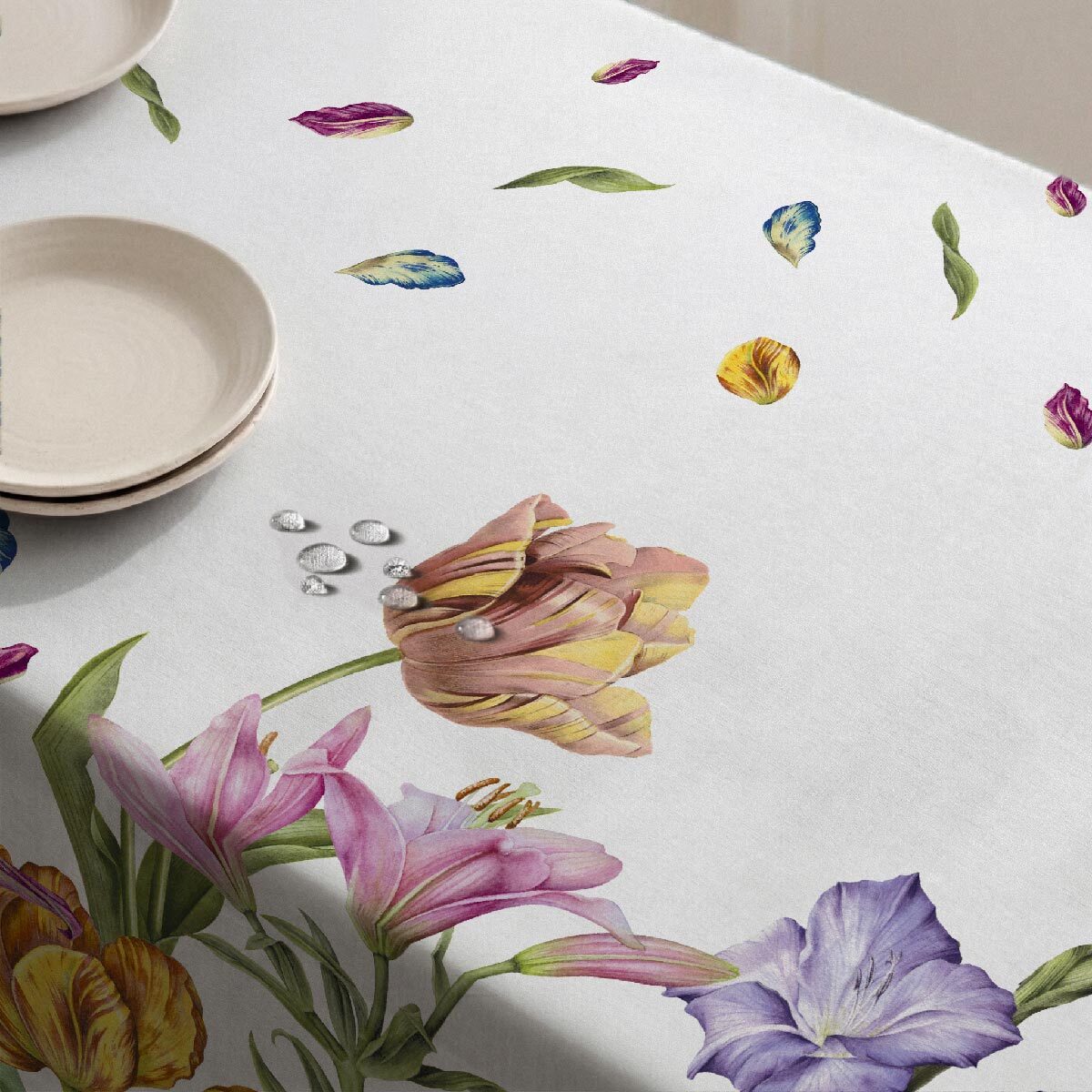 Nappe anti-taches Maritere - 100% coton -