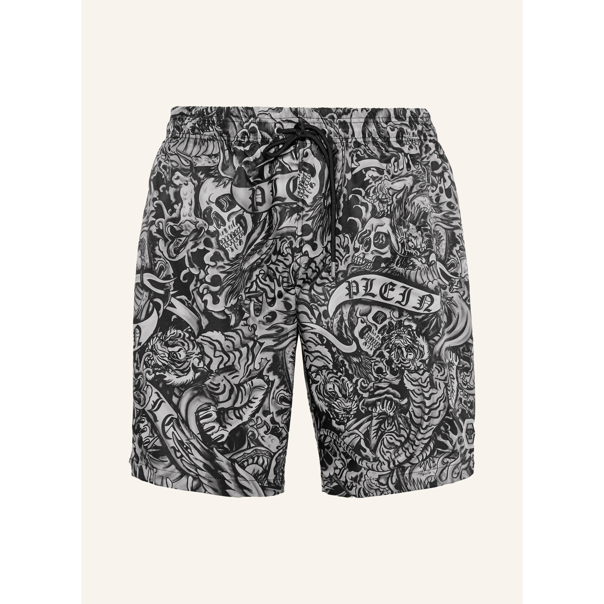 PHILIPP PLEIN Swim Trunks TATTOO