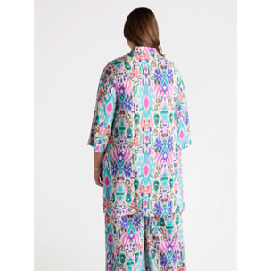 Fiorella Rubino - Chemisier estampado - Light - blue