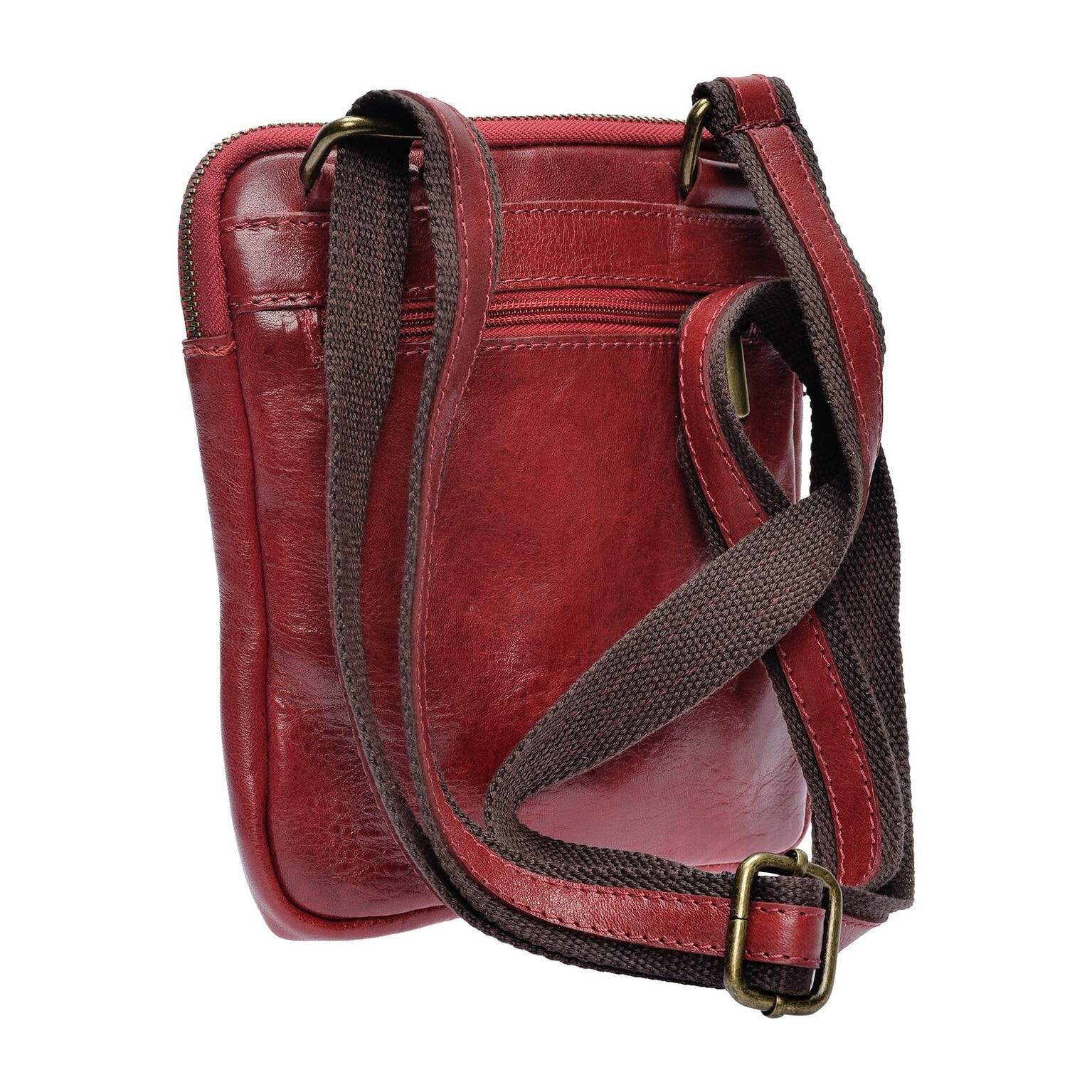 Borsa a spalla Anna Luchini Rosso