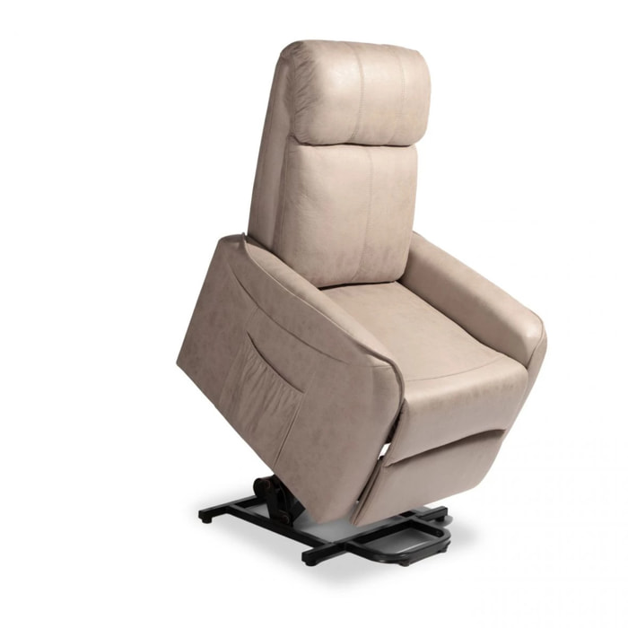 Sillón relax Karl Powerlift Cemento