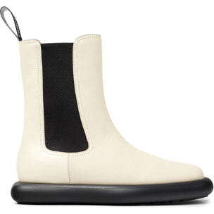 Botines - CAMPER Onda - Blanco - Cuero liso