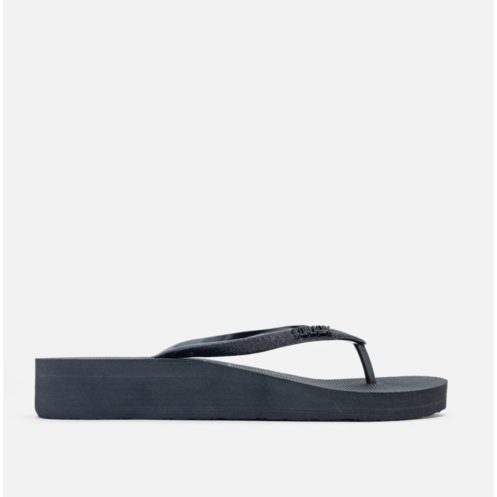 Chancla Cuña Negro - Saona