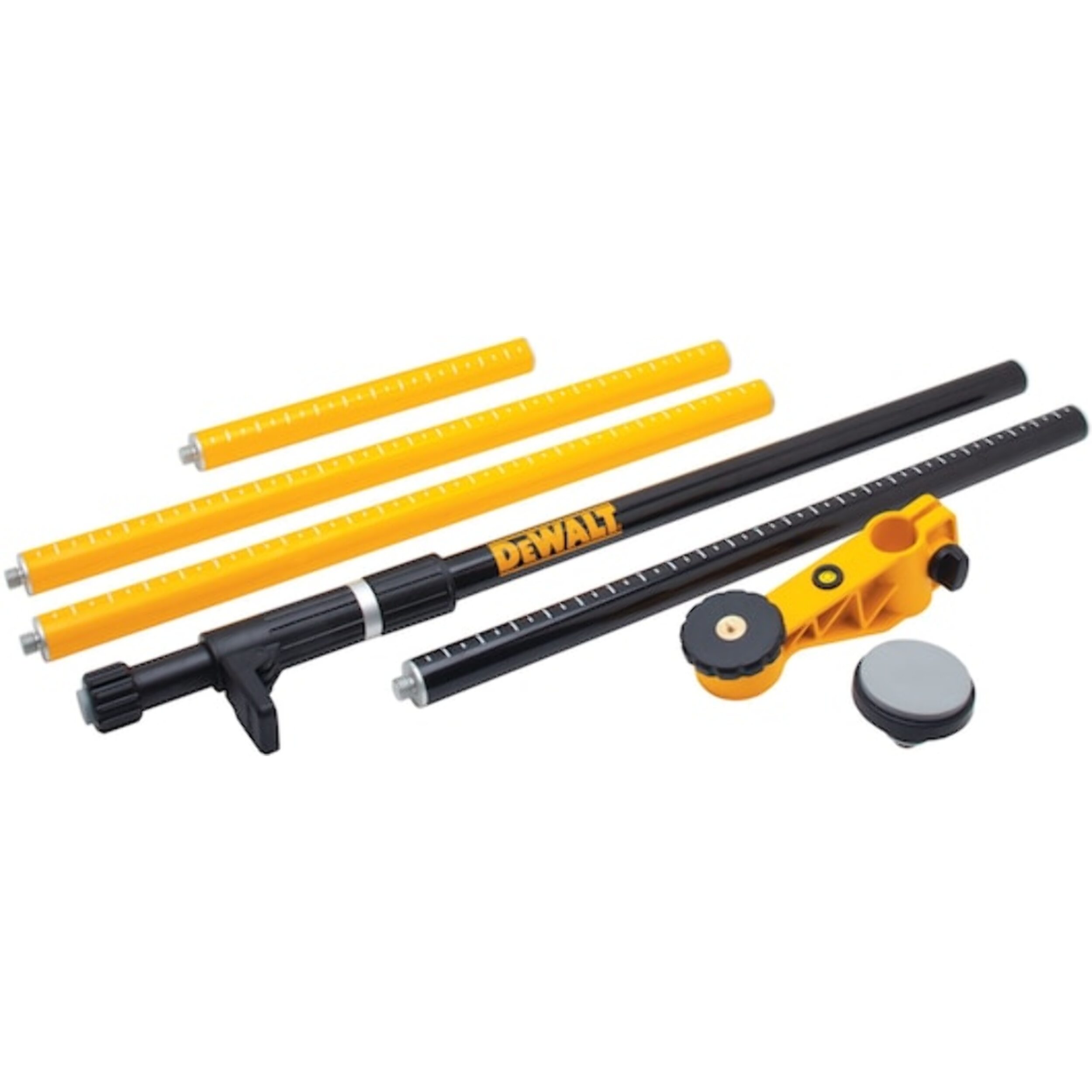 Mire graduée, Canne télescopique porte laser - 3,40 m - DEWALT - DE0882-XJ
