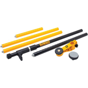 Mire graduée, Canne télescopique porte laser - 3,40 m - DEWALT - DE0882-XJ