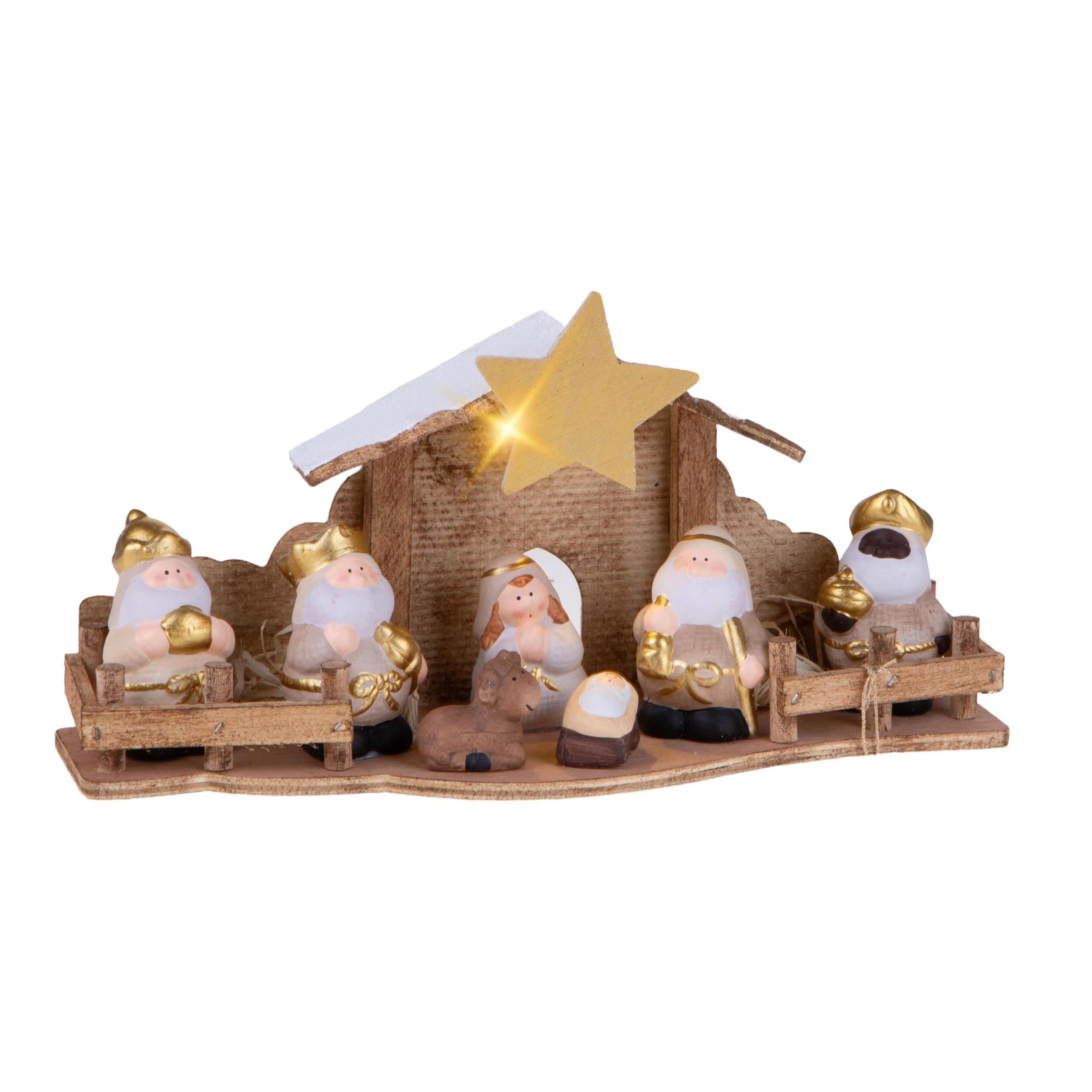 Nativita - Pezzi 2 - 33xH16x10,5cm - Bianchi Dino SpA