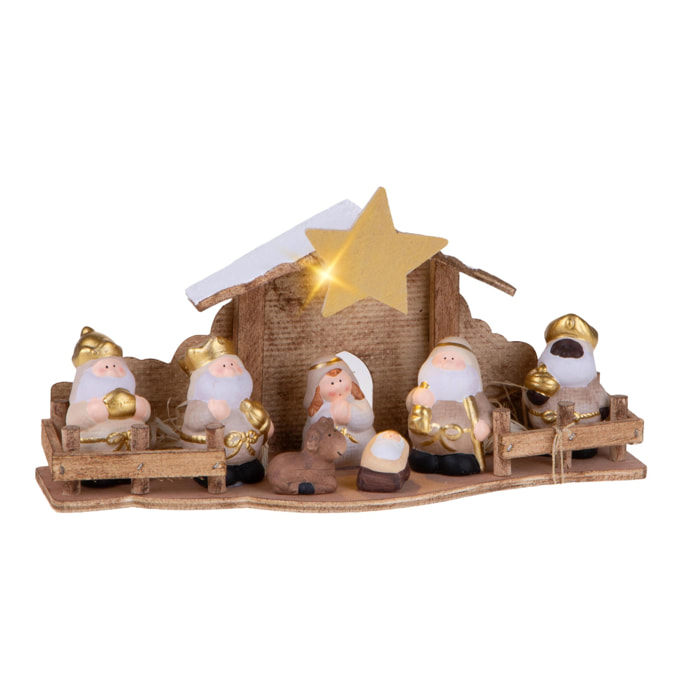 Nativita - Pezzi 2 - 33xH16x10,5cm - Bianchi Dino SpA