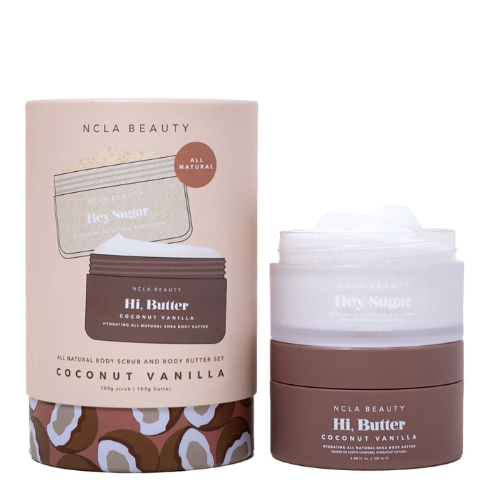 Coconut Vanilla - Exfoliant Corps 100 g + Beurre Corporel 100 g