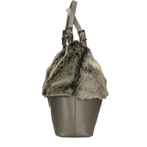 Borsa a mano da donna Solara Prime - Vera pelle - 36.0 x 32.0 x 14.0 cm