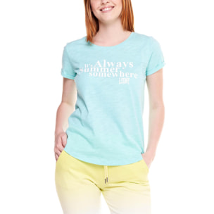 Camiseta mujer Always summer Silence Work