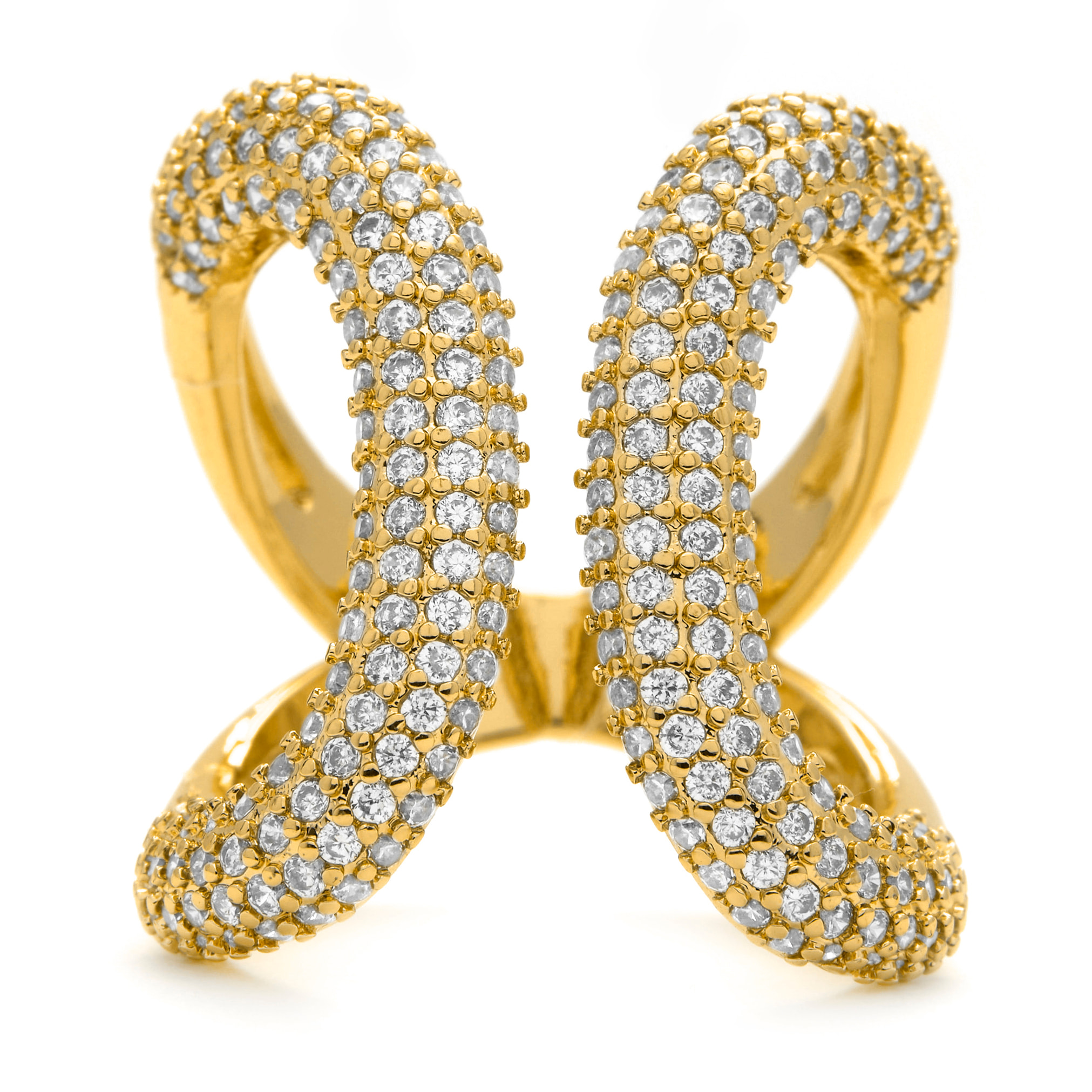 Anillo Rudma acabado oro amarillo 18k