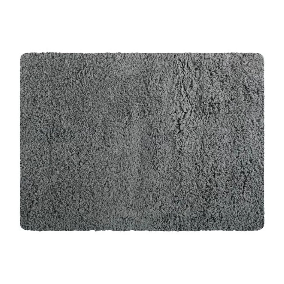 tapis de bain Microfibre Gris foncé MSV