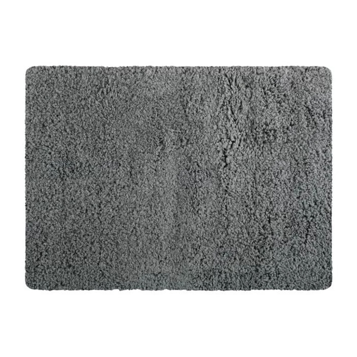 tapis de bain Microfibre Gris foncé MSV