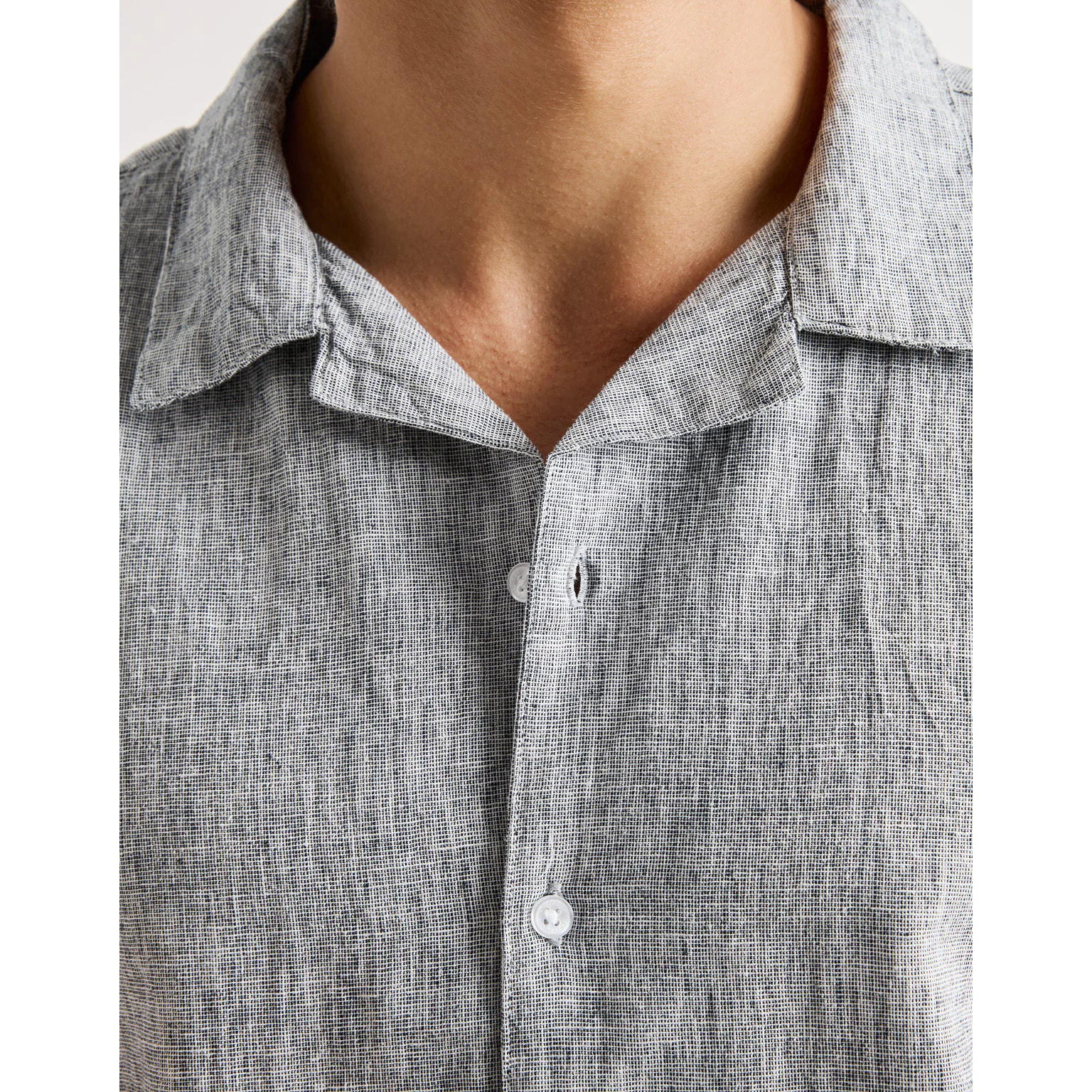 Camisa Lino Azul - Deon