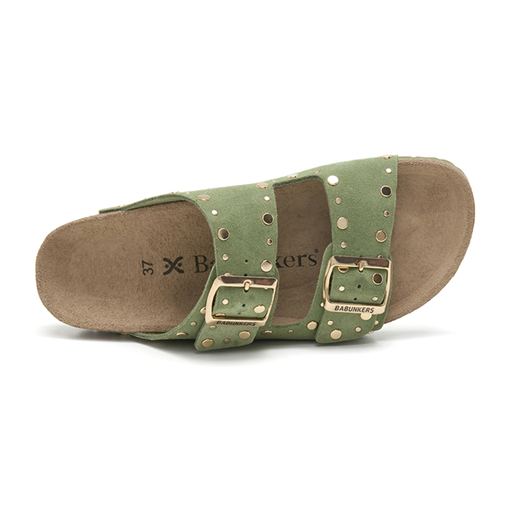 SANDALIA BABUNKERS VERDE