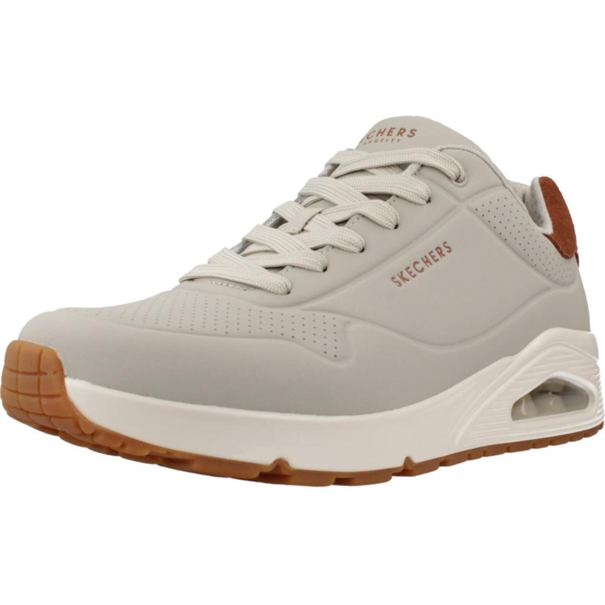 Sneakers De  Hombre Uno - Suited On Air Gris