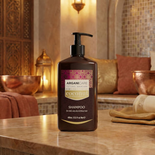 Huile de Coco - Shampooing Ultra-Nourrissant - Cheveux Ternes, Très Secs & Frisés 400 ml