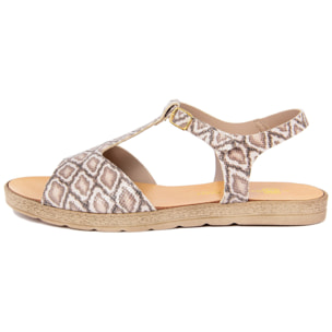 Sandalo flat Gagliani Renzo Multicolore