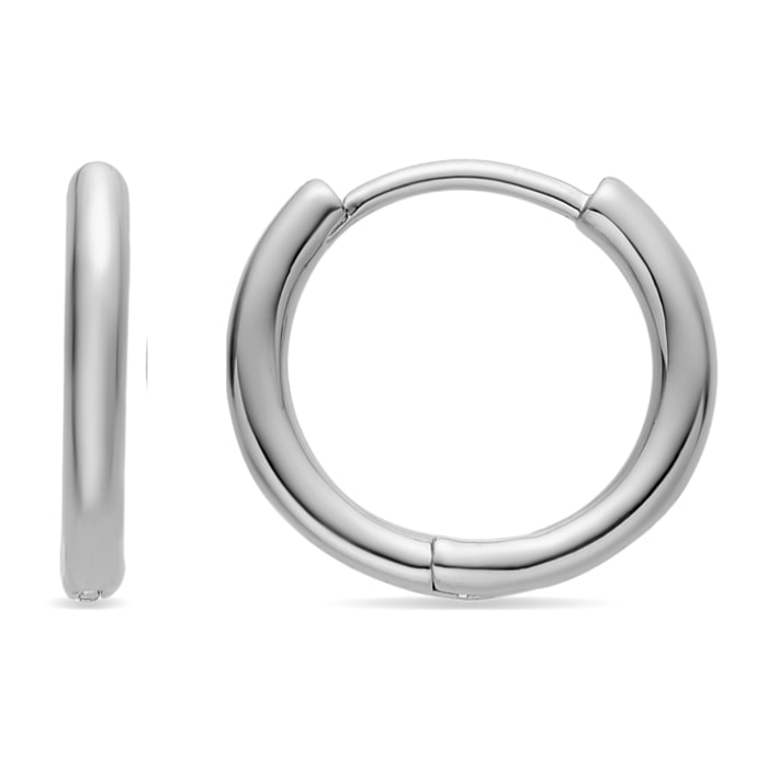 Pendientes acabado plata