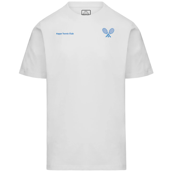 Kappa - T-Shirts & Top Uomo Bianco - Logo Iwro