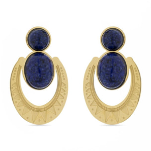 Pendientes Lux by Lux acabados oro 18k