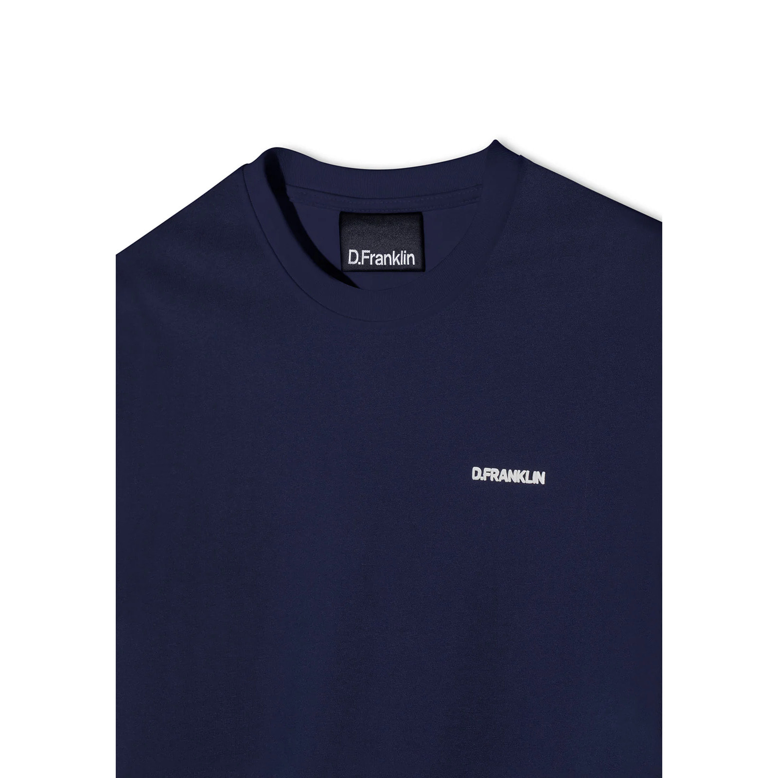 Camiseta Hombre Best Pizza Azul Marino / Blanca D.Franklin